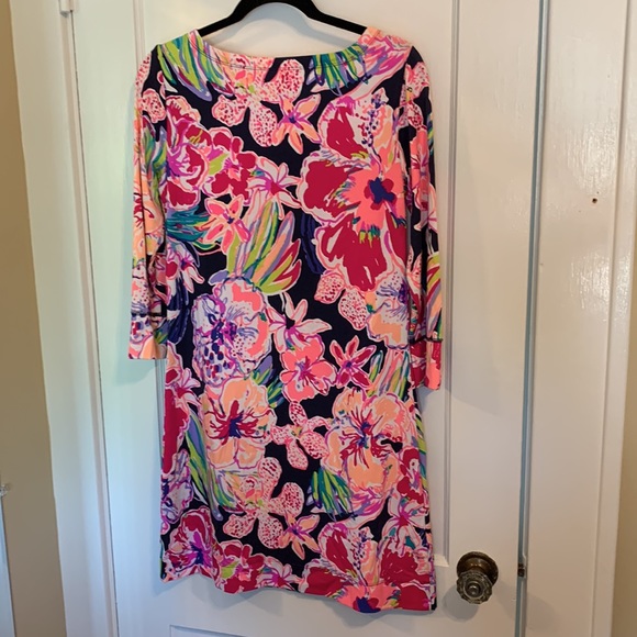 New with Tags Lilly Pulitzer Sophie Dress Tipping Point Navy Size:Medium - Picture 5 of 8